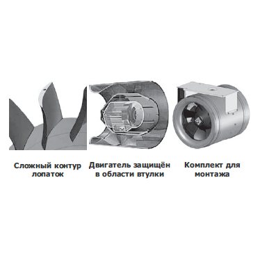 NZL-560 EC 10 вентилятор канальный