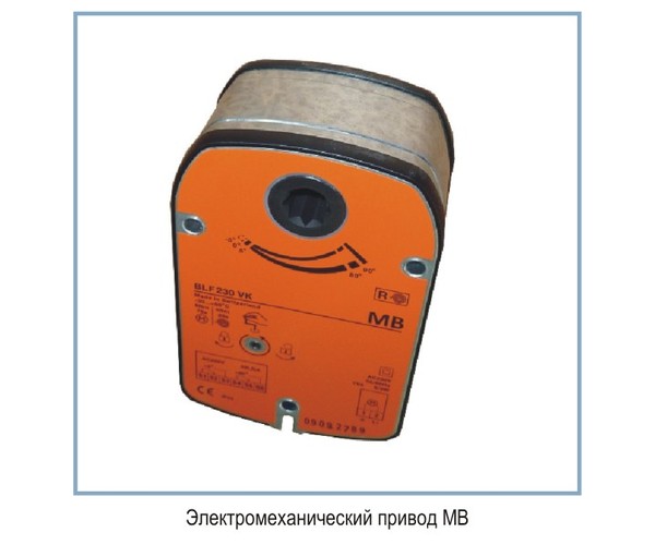 Приводы для противопожарных клапанов VKT