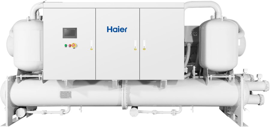 Винтовой чиллер Haier CIWP0340MFBEACANR с водяным охлаждением