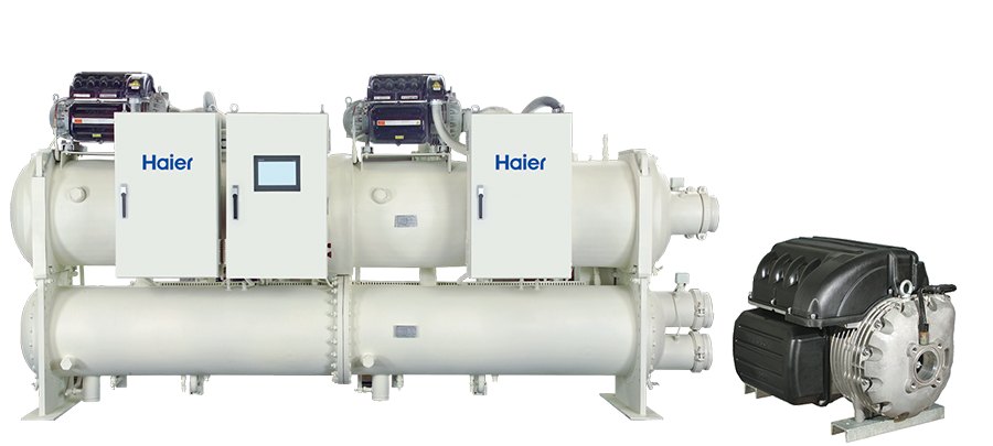 Чиллер с турбокомпрессором Haier CCWP4570SXNENCNN1 с водяным охлаждением