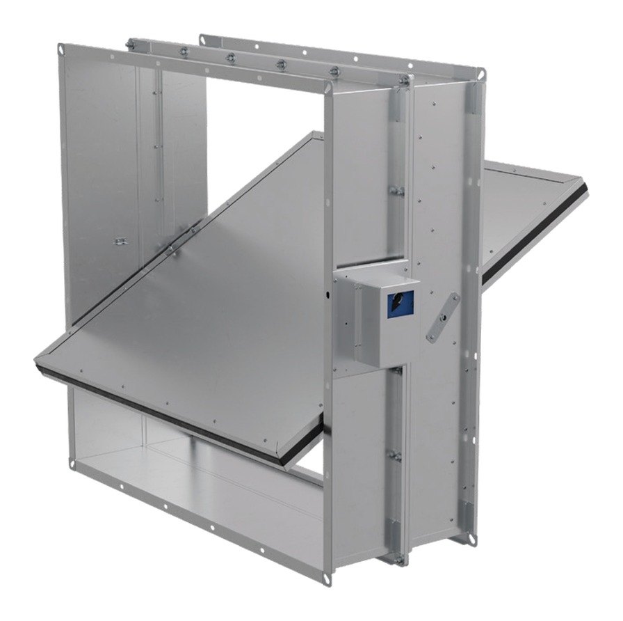 Клапан противопожарный ОЗ-90 700×100 Клапан противопожарный ОЗ-90 700×100