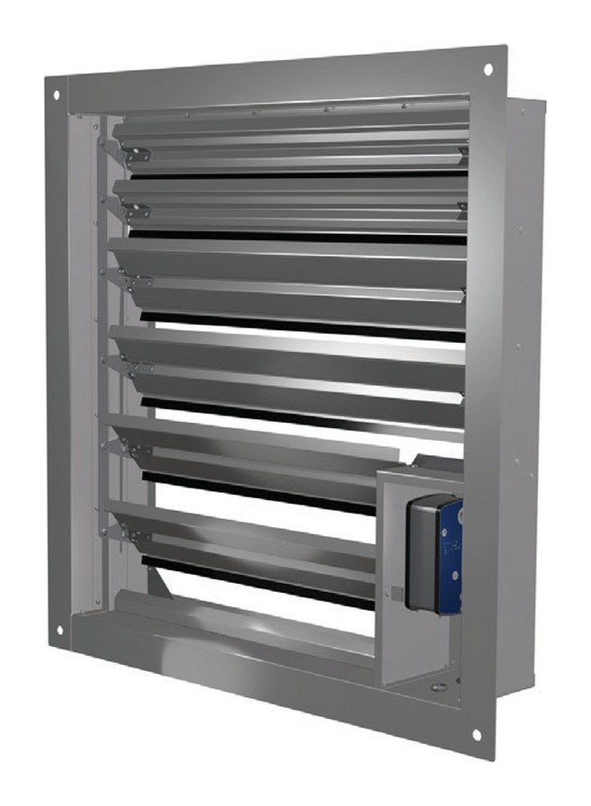Клапан дымоудаления ДМУ-МС 650×700 многостворчатый Клапан дымоудаления ДМУ-МС 650×700 многостворчатый